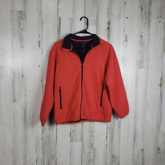 Girls lands end jacket size medium 10/12
